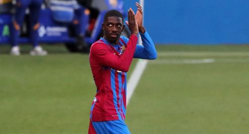 أنظر لنيمار.. محاولة أخيرة من تشافي لإقناع ديمبيلي بالاستمرار مع برشلونة